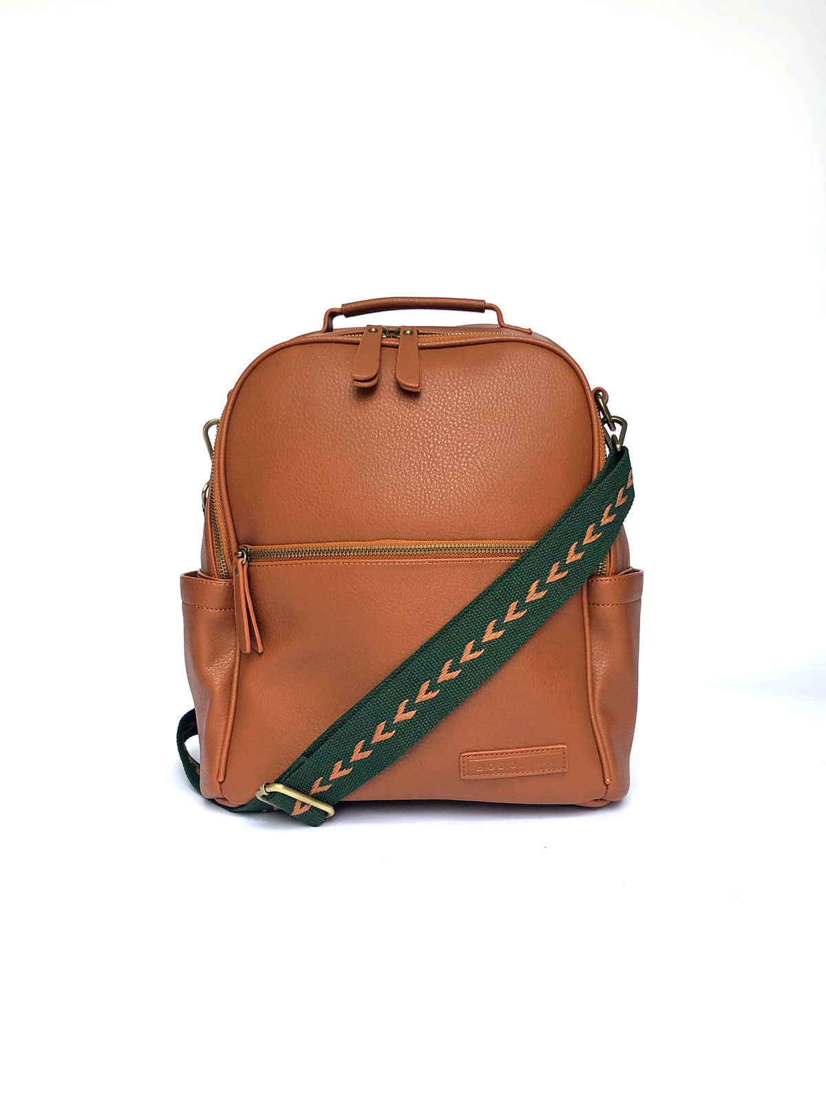 Frankie Strap in Forest & Camel
