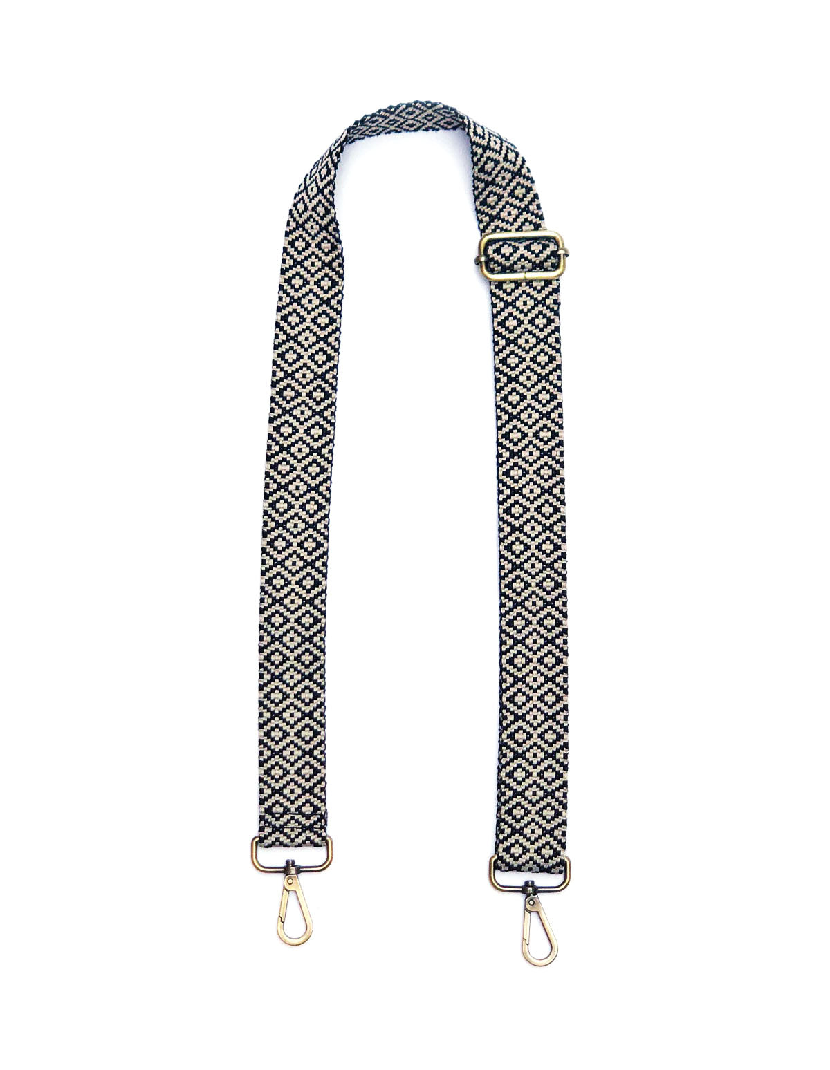 Skinny Southwest Strap in Black & White