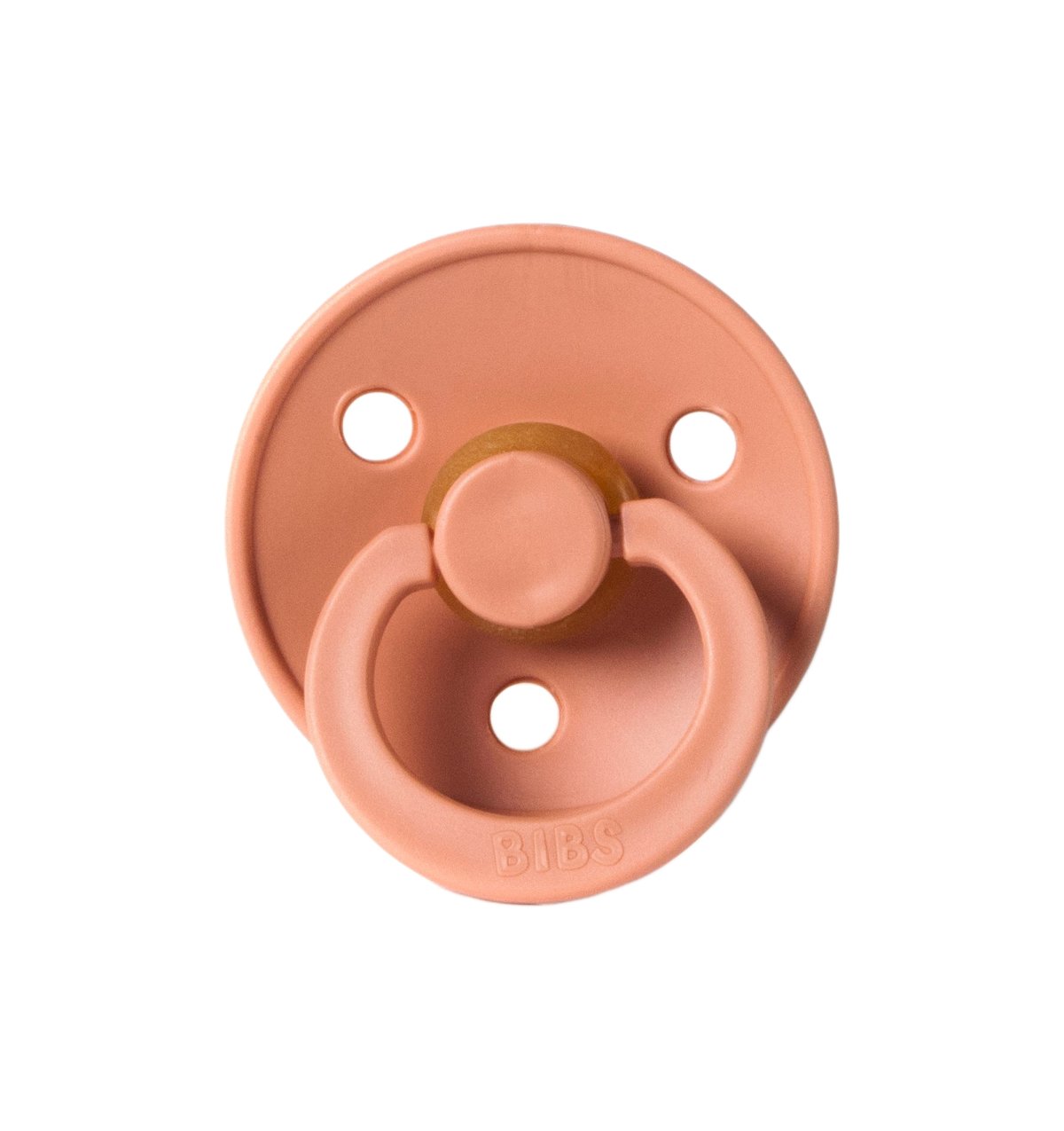 Bibs Pacifier in Peach